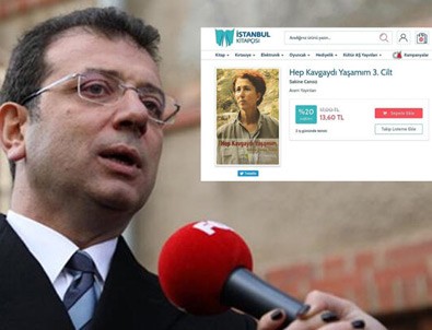İmamoğlu açıkladı! İstanbul Kitapçısı, Sakine Cansız'ın kitabını satıştan kaldırdı