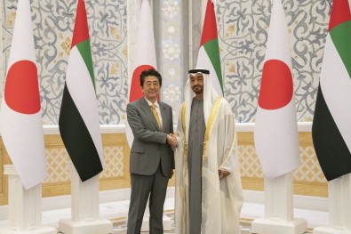 Japonya Başbakanı, Abu Dabi Veliaht Prensi İle Görüştü