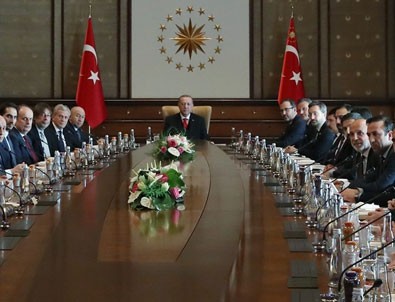 Kulüp başkanları Cumhurbaşkanı'yla buluştu!