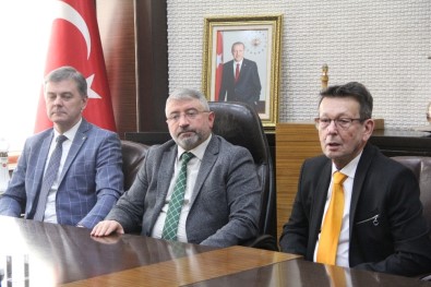Telsiai Ve Szarvas Belediye Başkanları'ndan Aşgın'a Ziyaret