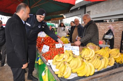 Terme'de Pazarlar Denetim Altında