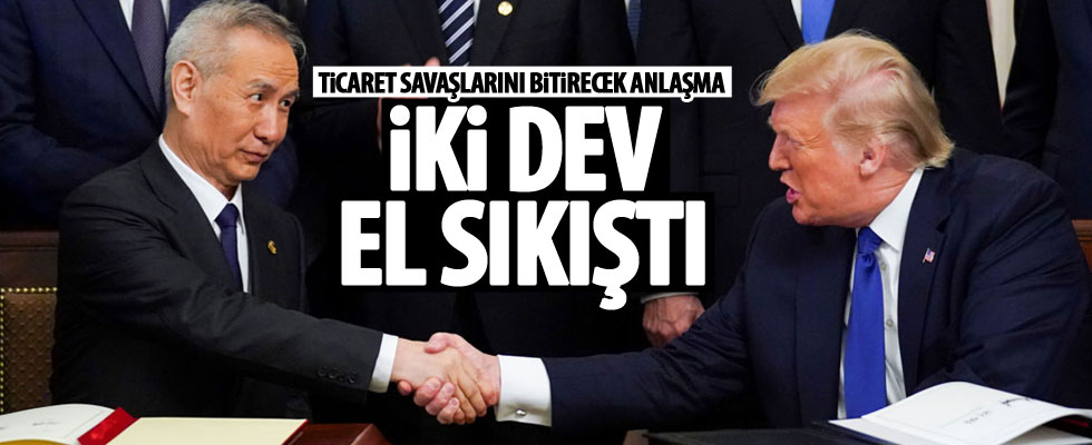 ABD ve Çin anlaştı!