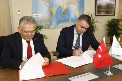 Başkan Büyükkılıç, USHAŞ'ın Ankara Ve İstanbul'dan Sonra Üçüncü Bürosunu Kayseri'de Açması İçin Protokol İmzaladı