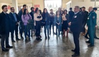 GAZİANTEP HAVALİMANI - GAÜN Öğrencilerinden Gaziantep Havalimanı Gümrük Müdürlüğü'ne İnceleme Gezisi