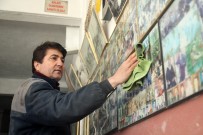 AKSAKAL - Kaporta Dükkanının Duvarlarını Müşteri Fotoğraflarıyla Süsledi