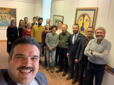 Rektör Çomaklı, Müzede Selfie Günü'ne Destek Verdi