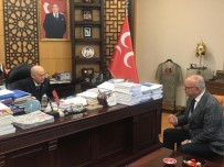DEVLET BAHÇELİ - Başkan Ergün MHP Genel Başkanı Bahçeli'ye Projelerini Sundu