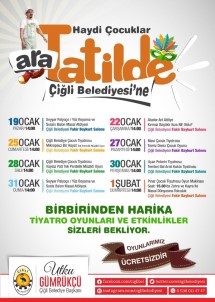 Çiğli Belediyesinden Çocuklara Sömestr Hediyesi