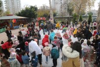 KAR SÜRPRİZİ - Çocuklar Toros Dağları'ndan Getirilen Karla Coşkuyu Yaşadı