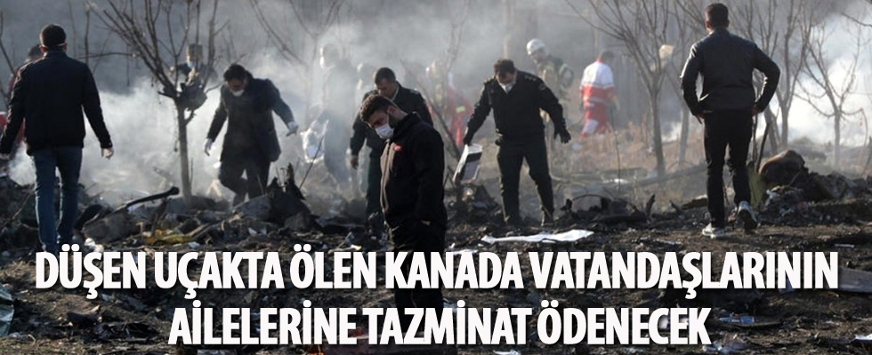 Düşen uçakta ölen Kanada vatandaşlarının ailelerine tazminat ödenecek