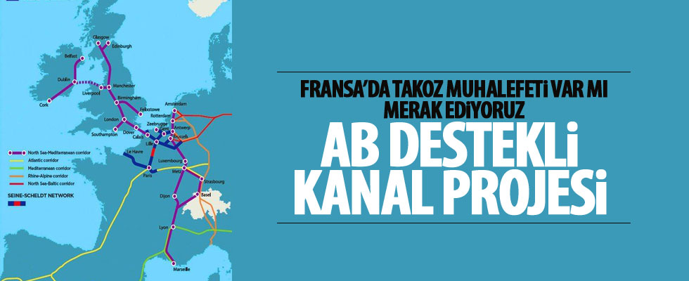 Fransa'dan kanal projesi!