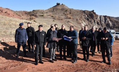 Kırıkkale'de Bahşılı-Kulu Kara Yolu Çalışmaları Devam Ediyor