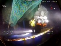 BİRİNCİ SINIF - Sarıyer'de Batan Geminin Enkazı Görüntülendi