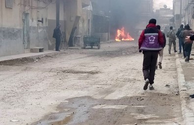 YPG Azez'de Füze Ve Topçu Saldırısı Düzenledi Açıklaması 3 Yaralı