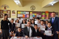 OKUL MÜDÜRÜ - Başkan Ali Sülük Öğrencilerin Karne Heyecanına Ortak Oldu