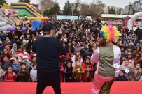 PATLAMIŞ MISIR - Ceyhan'da Çocuklar Karne Şenliğinde Eğlendi