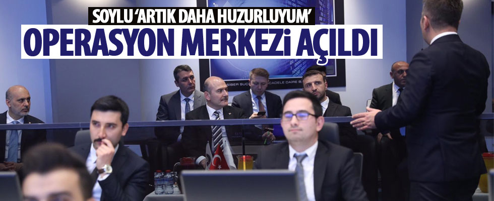 EGM'nin Siber Operasyon Merkezi açıldı