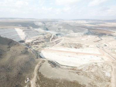 Eskişehir Gökpınar Barajı'nda Çalışmalar Aralıksız Devam Ediyor
