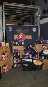 Gaziantep'te 76 Bin Kaçak Kozmetik Ürünü Ele Geçirildi