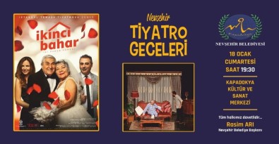 'İkinci Bahar' Adlı Oyun Cumartesi Akşamı Sahnelenecek