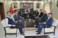 SENDİKA BAŞKANI - Kamu-Sen Başkanı Ahmet Çalışkan'dan Kaymakam Coşkuna Ziyaret