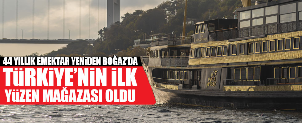 44 yıllık emektar vapur yeniden Boğaz’da