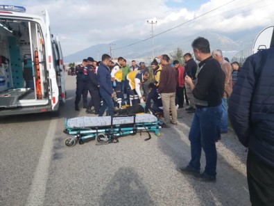 Antalya'da Trafik Kazası Açıklaması 2 Yaralı