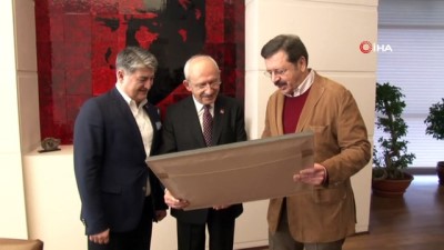 CHP Genel Başkanı Kemal Kılıçdaroğlu, TOGG Heyetini Kabul Etti