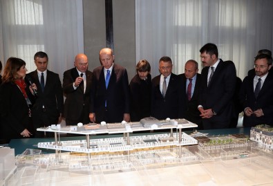 Erdoğan Galataport'u inceledi