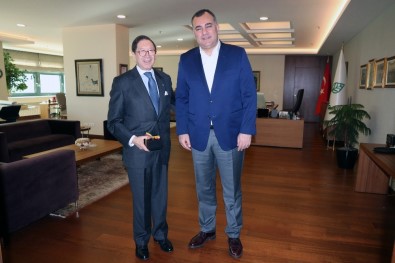 Kolombiya Büyükelçisinden Taşdelen'e Ziyaret
