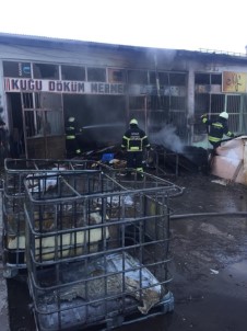 Sivas'ta Korkutan Yangın