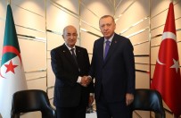 RITZ CARLTON - Cumhurbaşkanı Erdoğan, Cezayirli Mevkidaşı Tebbun İle Görüştü