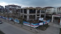 BAŞPıNAR - Hendek İtfaiye Hizmet Binası Yükseliyor
