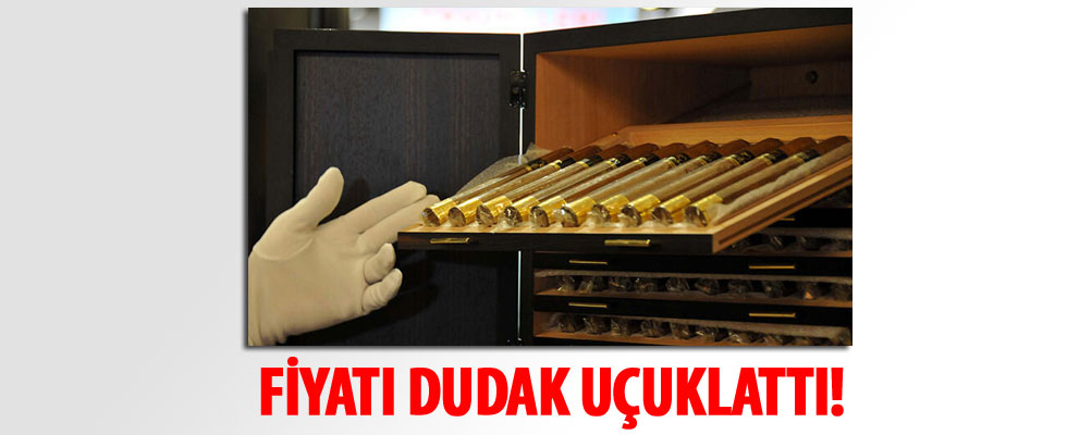İstanbul Havalimanı'nda 2.5 milyon liraya puro