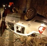 SARAYBAHÇE - Otomobil Takla Attı Açıklaması 2 Yaralı