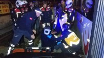 Samsun'da Tramvay Yayaya Çarptı Açıklaması 1 Yaralı