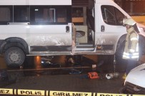 Beşiktaş'ta Otomobilin Çarptığı Kadın Minibüsün Altında Kalarak Can Verdi