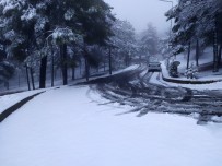 YAĞAN - Gaziantep'e Mevsimin İlk Karı Yağdı