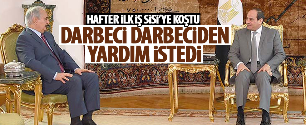 Hafter, Sisi'ye sığındı!