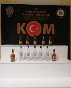 Kırşehir'de,  Sahte İçki Operasyonu Açıklaması 1 Gözaltı