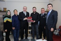 JANDARMA KOMUTANI - Gazi Bayram İşcan'ı Evinde Ziyaret Etti