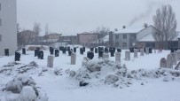 METEOROLOJI - Karlıova'da Kar Hasreti Bitti, İlçe Beyaza Büründü