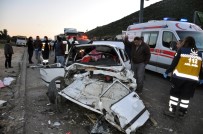 Milas'ta Trafik Kazası Açıklaması 4 Yaralı