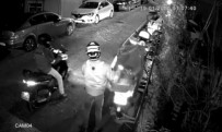 (Özel) Baltayı Taşa Vuran Motosiklet Hırsızları Kamerada