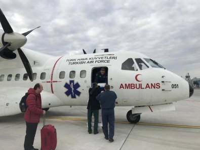 THK Ambulans Uçağı, KKTC'den Isparta'ya Organ Nakli İçin Havalandı