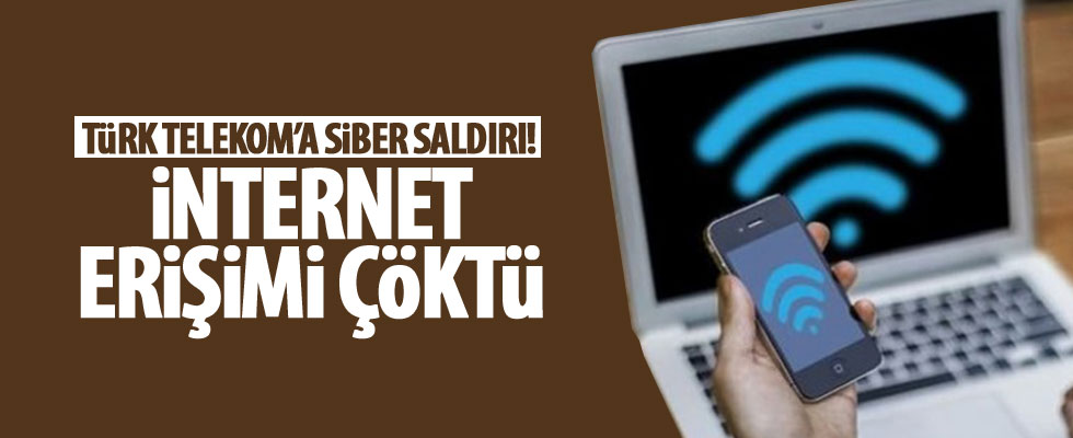 Türkiye'de internet erişimi çöktü!