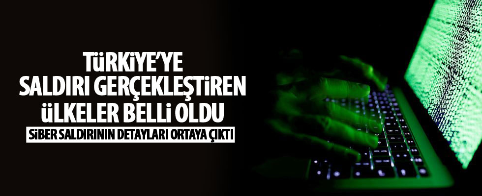 Türkiye'ye siber saldırı!