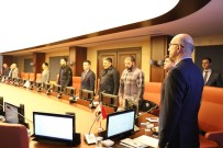 SAYGI DURUŞU - Çerkezköy TSO Meclisinden Yılın İlk Toplantısı