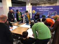 EĞLENCE MERKEZİ - Dünya Mucit Çocuklar Günü'nde Minik Mucitler Forum Erzurum'da Buluştu