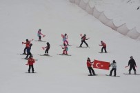 SPOR MERKEZİ - Murat Dağı'nda Hem Kayak Hem Hamam Keyfi